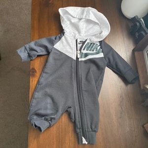 Nike newborn romper.